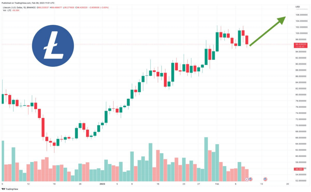 Litecoin price forecast, LTC jumps above $100 - can LTC reach $1,000 this year? | INFbusiness