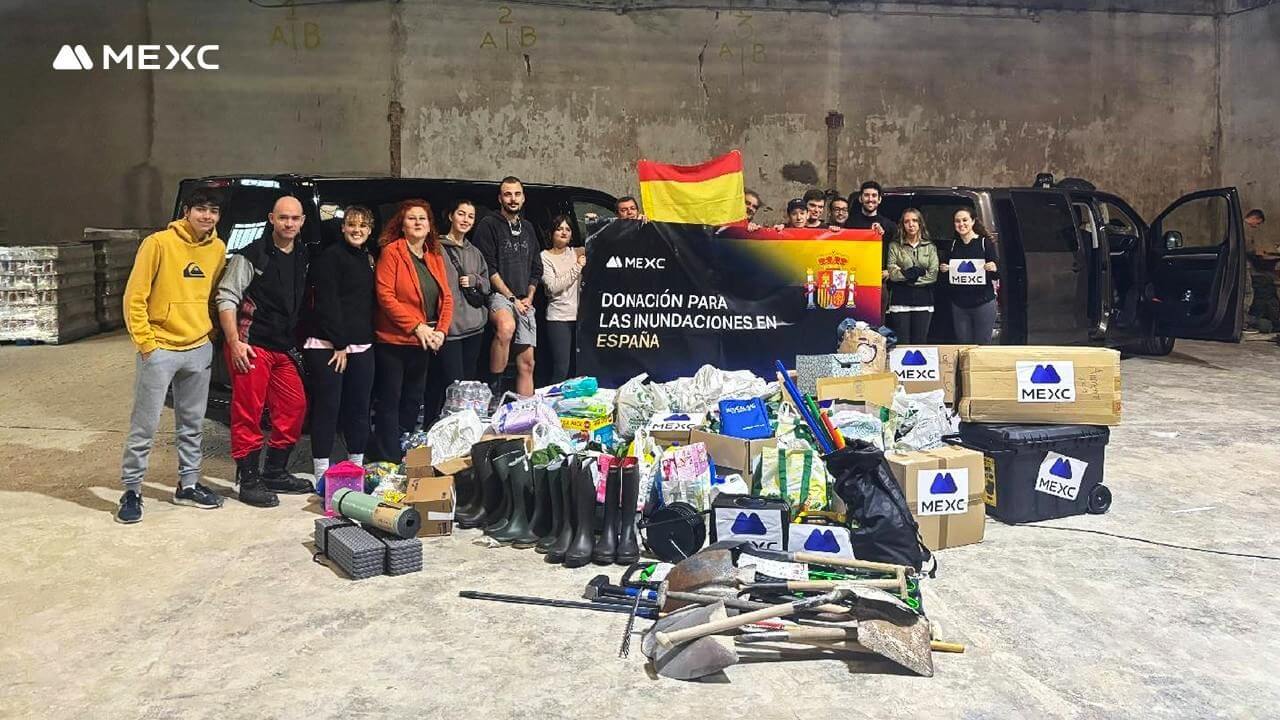 Floods in Spain: Crypto exchange MEXC donates €100,000 to support local relief and resilience | INFbusiness