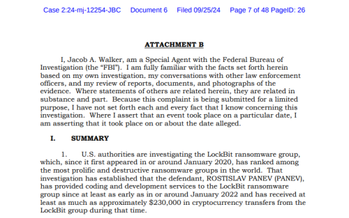 US Charges Dual Russian-Israeli National in Connection with LockBit Ransomware Group | INFbusiness