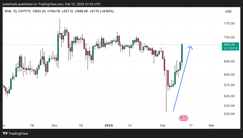 BNB Burst Back Above $700 Following 10% Pump - Why? | INFbusiness