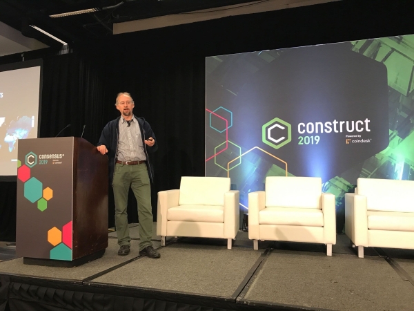 Blockstream CEO Adam Back at Consensus 2019. (CoinDesk archives)