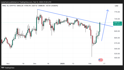 BNB Burst Back Above $700 Following 10% Pump - Why? | INFbusiness