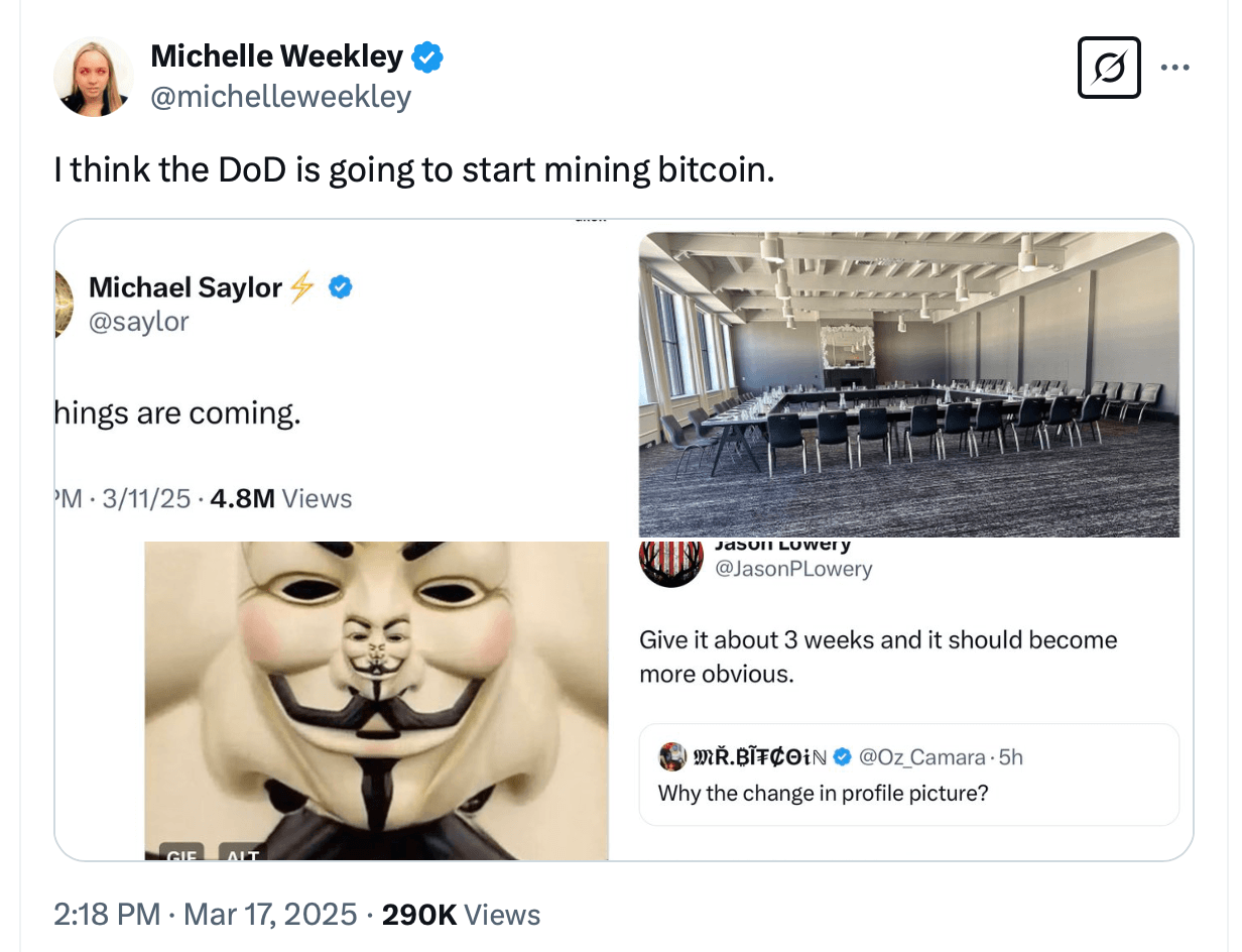 Game Theory at Work? Speculation Grows Over US Military Interest in Bitcoin Mining | INFbusiness