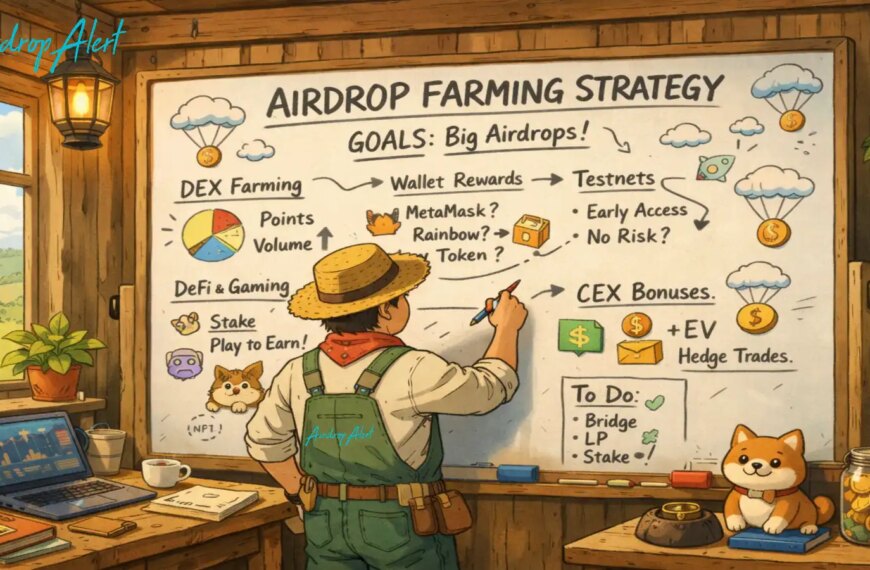 Guide to Airdrop Farming 2026: Earning Crypto the Smart Way – Airdrop Alert