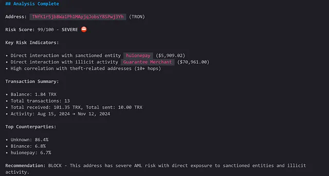 MistTrack Skills Veröffentlicht: KI-Agenten mit On-Chain-AML-Risikoanalysefähigkeiten ausstatten 10