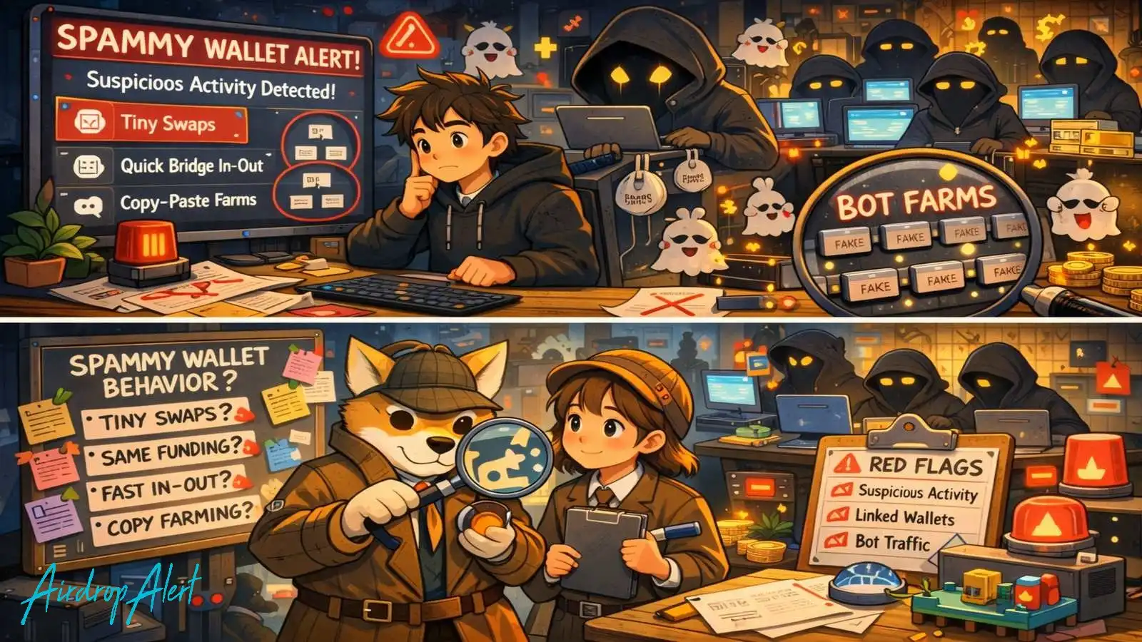 Spammy Wallet Behavior: Pitfalls in Airdrop Farming - Airdrop Alert 5