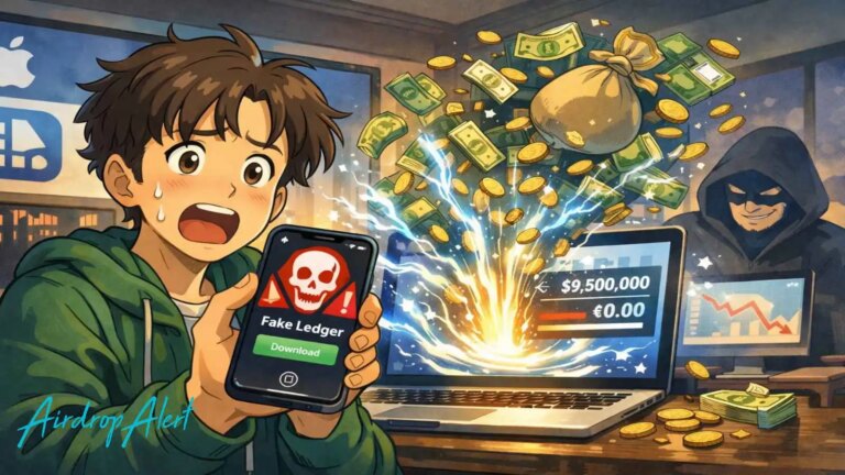 Fake Ledger App: How Millions Were Stolen - Airdrop Alert 8