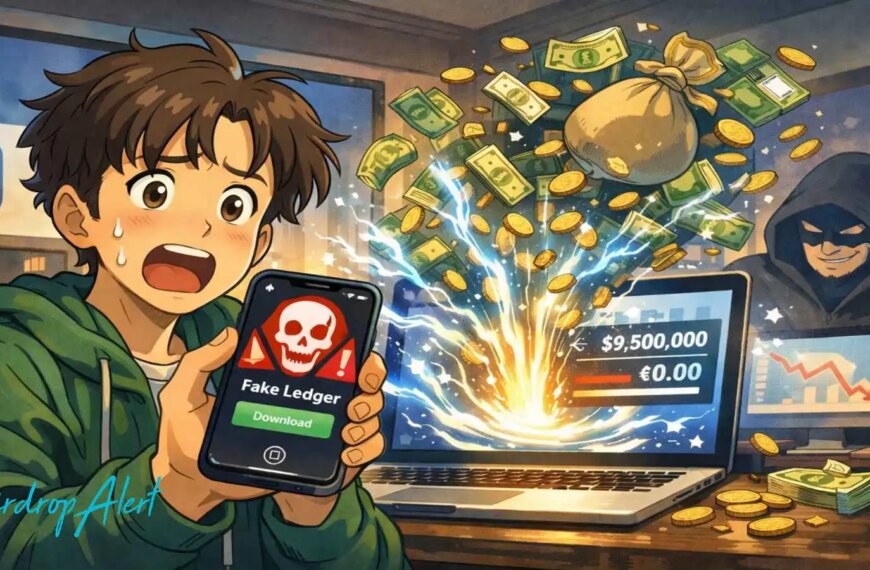 HOME 69 Fake Ledger App: How Millions Were Stolen – Airdrop Alert