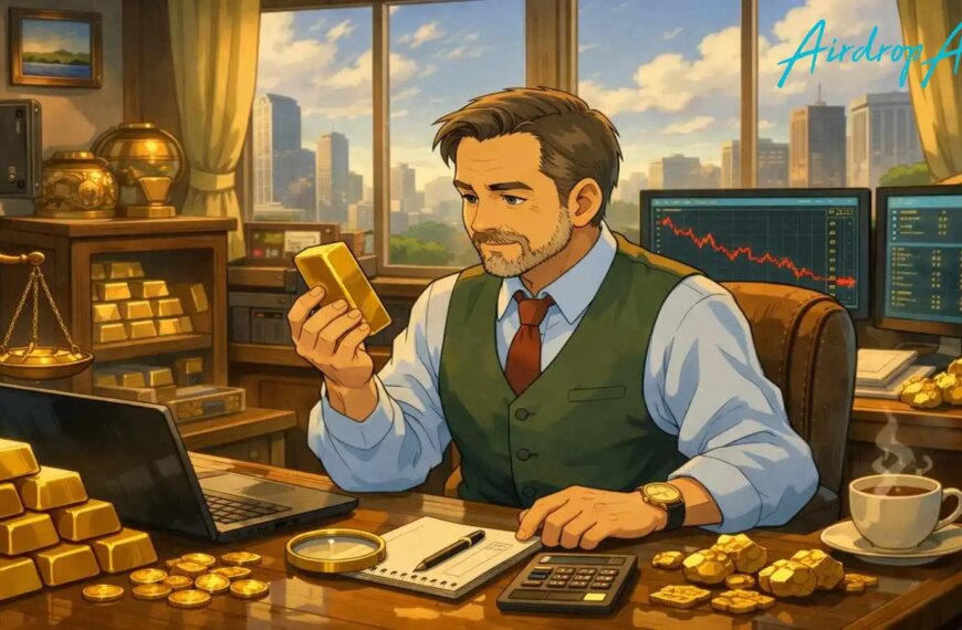 Gold Correction Opportunity for Long-Term Investors – Airdrop Alert