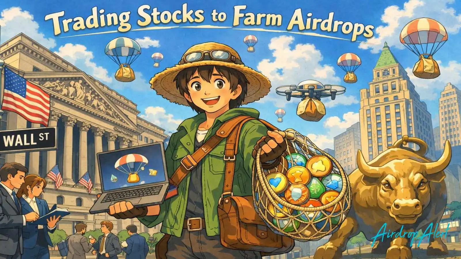 Farm Airdrops Trading Stocks with Tokenized Options - Airdrop Alert 5