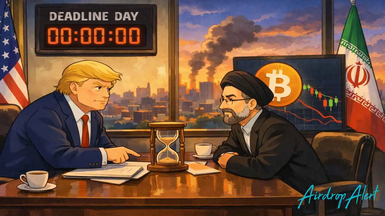 Bitcoin Can't Make Up Its Mind — And Neither Can Trump - Airdrop Alert Bitcoin Below $69K: What the Iran Deadline Means for Traders 5 Bitcoin Can't Make Up Its Mind — And Neither Can Trump - Airdrop Alert Bitcoin Below $69K: What the Iran Deadline Means for Traders 5