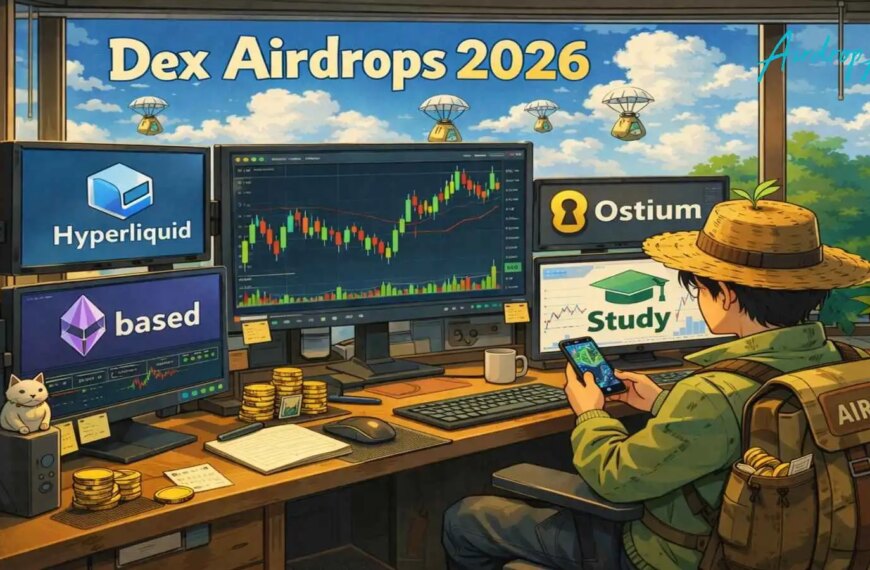 DEX Airdrops 2026: The Best Opportunities While the Market Is Quiet – Airdrop Alert DEX Airdrops 2026: Best Opportunities & Farming Guide