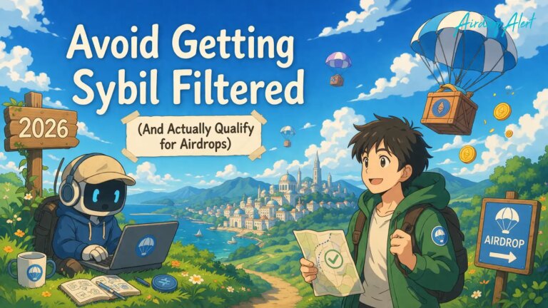 Sybil Filtered Crypto: Tips to Succeed in 2026 - Airdrop Alert 10
