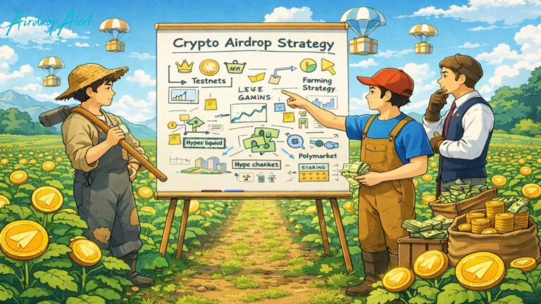 Earn Crypto with Airdrops: A Complete Guide for Different Budgets - Airdrop Alert 1