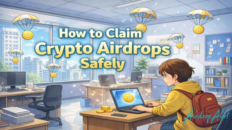 How to Claim Crypto Airdrops Safely for Beginners - Airdrop Alert 12