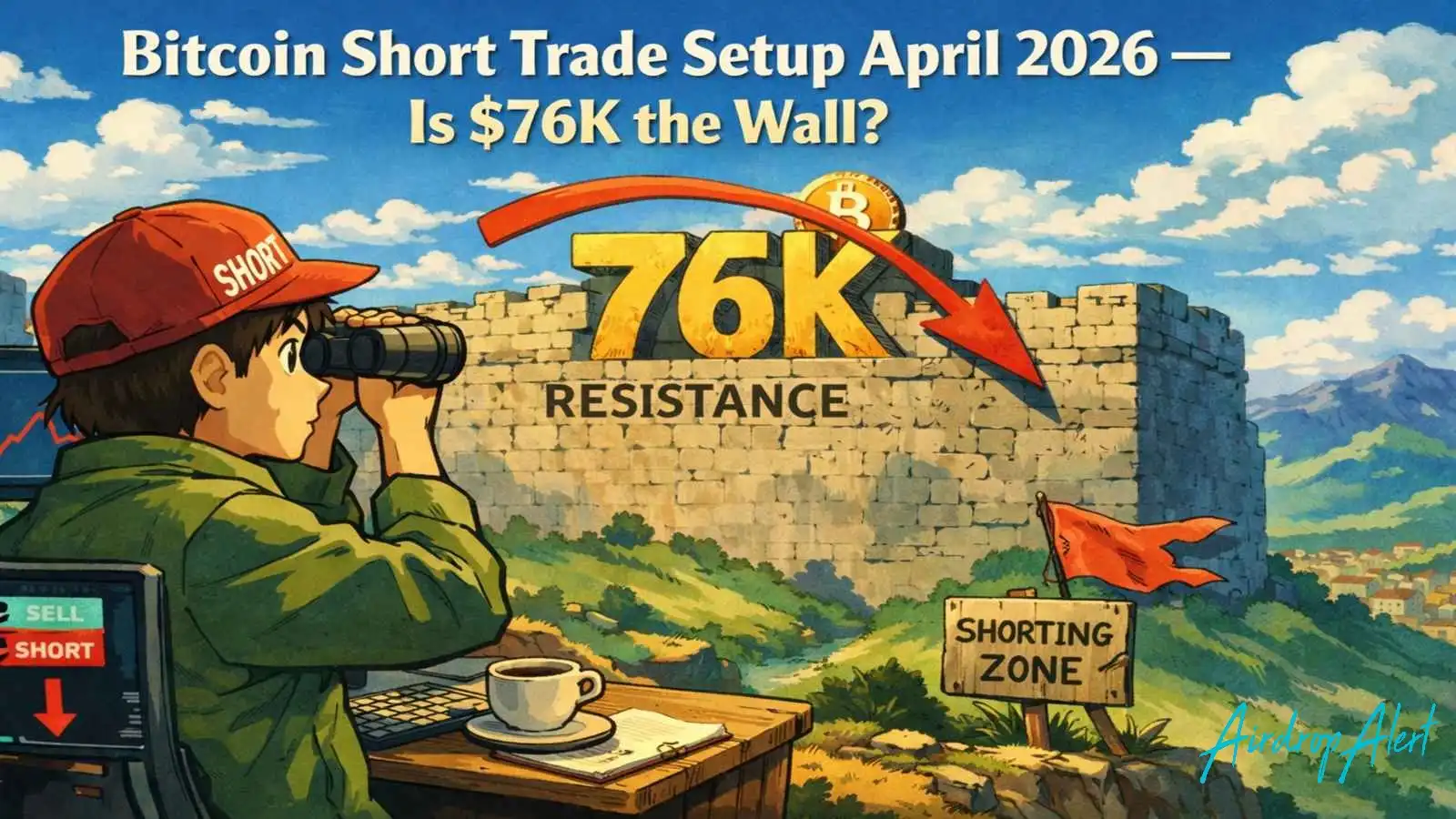 Bitcoin Short Trade Setup April Insights Revealed - Airdrop Alert 4