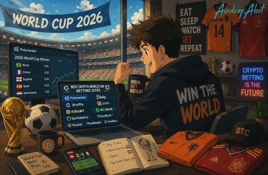 Best Crypto World Cup Betting Sites for Smart Betting – Airdrop Alert