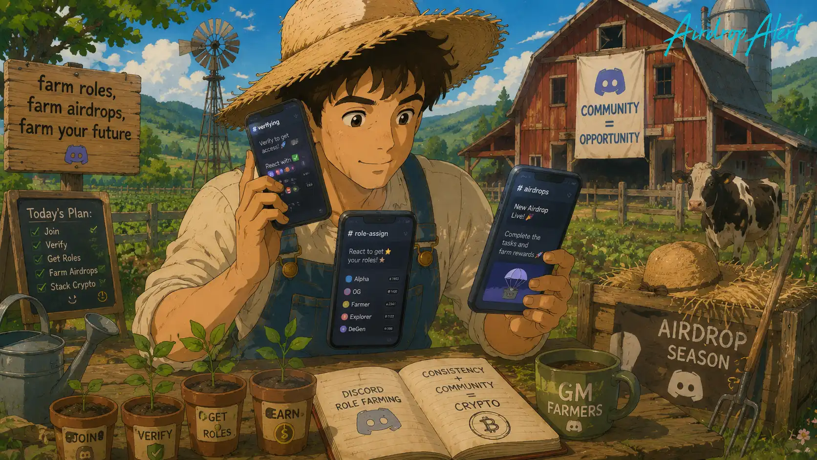 Discord Role Farming for Community Engagement Tips - Airdrop Alert 4