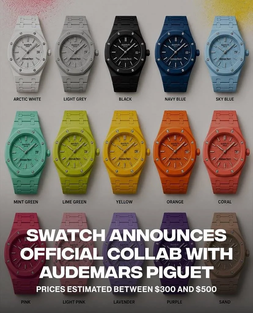 Swatch x AP: A Unique Collaboration Unveiled - Airdrop Alert 7