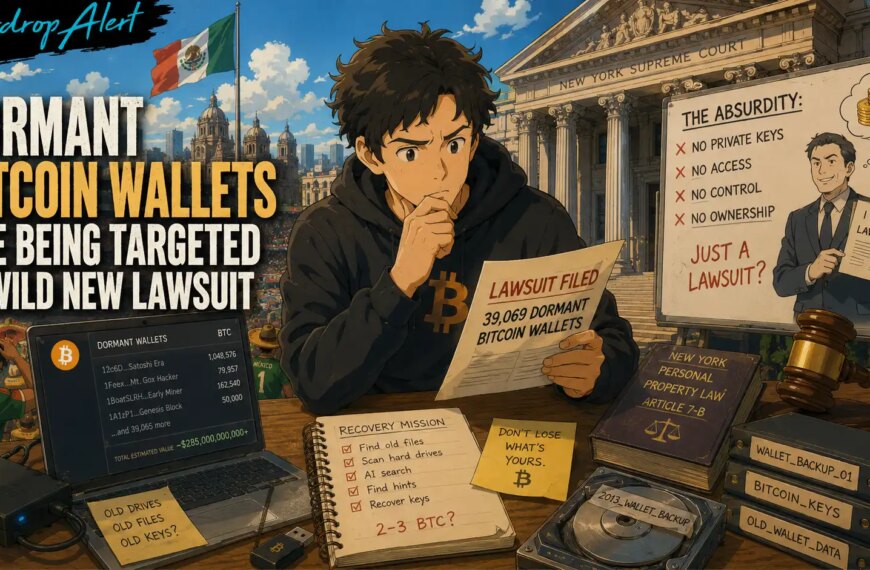 HOME 56 Dormant Bitcoin Wallets: The Controversial Claims – Airdrop Alert