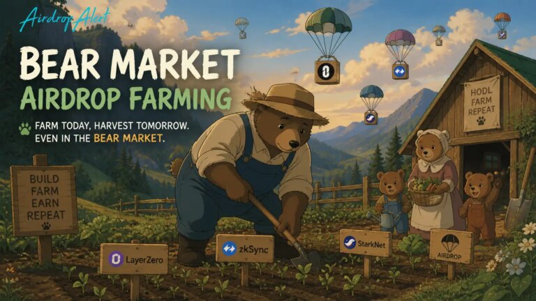 Bear Market Airdrop Farming for Future Gains - Airdrop Alert 18