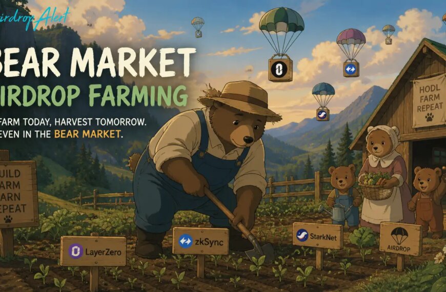 Bear Market Airdrop Farming for Future Gains – Airdrop Alert