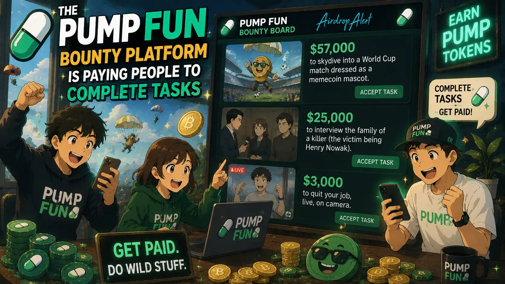 Pump Fun Bounty Platform – Is It Worth the Hype? - Airdrop Alert 3