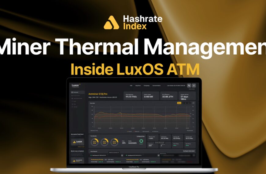 LuxOS ATM: Advanced Miner Thermal Control