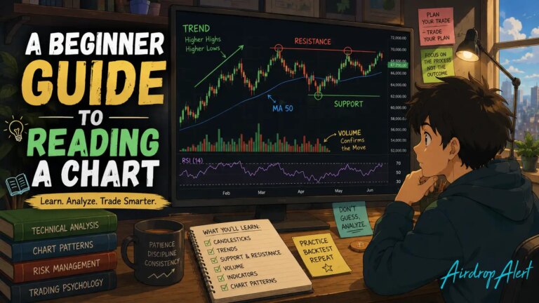 How to Read a Crypto Chart for Beginners - Airdrop Alert 24 How to Read a Crypto Chart for Beginners - Airdrop Alert 24