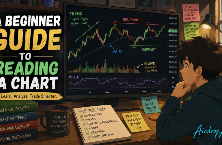 How to Read a Crypto Chart for Beginners – Airdrop Alert