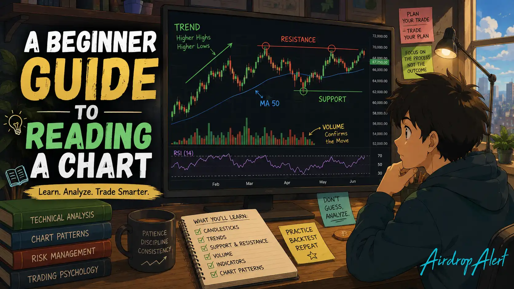 How to Read a Crypto Chart for Beginners - Airdrop Alert 4