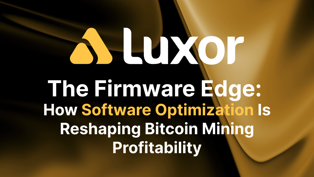 Bitcoin Mining Profitability: The Firmware Edge 2