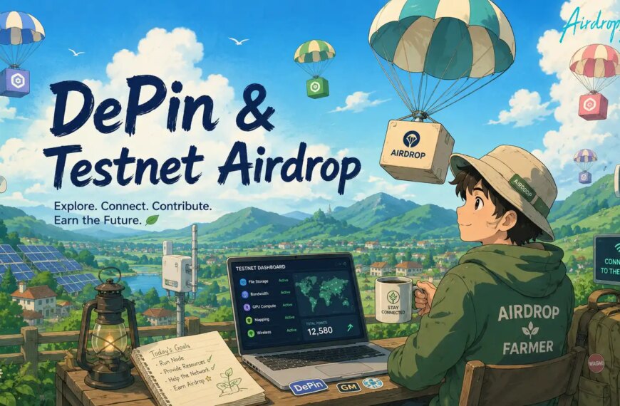 DePin and Testnet Airdrops: Your Guide… – Airdrop Alert