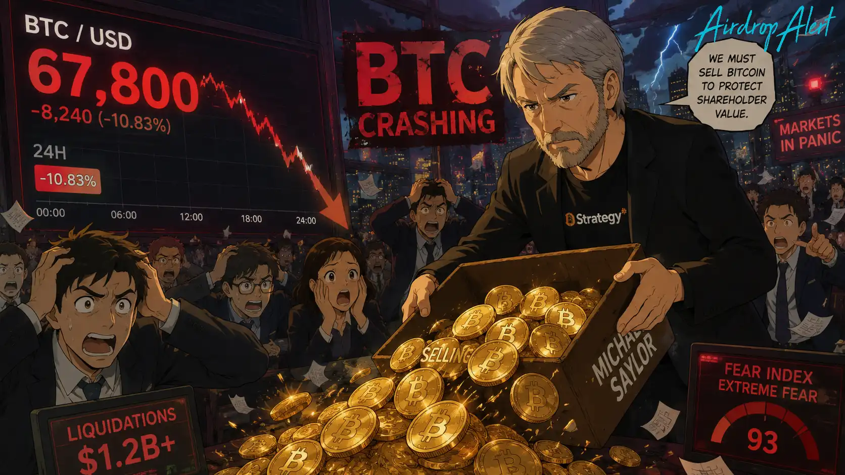 BTC 68K: Understanding the Price Drop Factors - Airdrop Alert 4