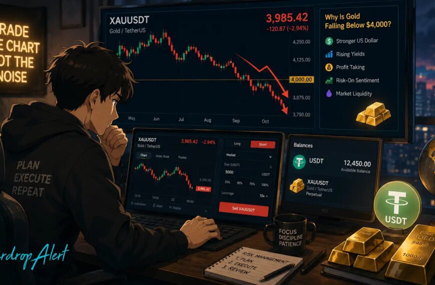 Why is Gold Falling in Today’s Market Trends – Airdrop Alert