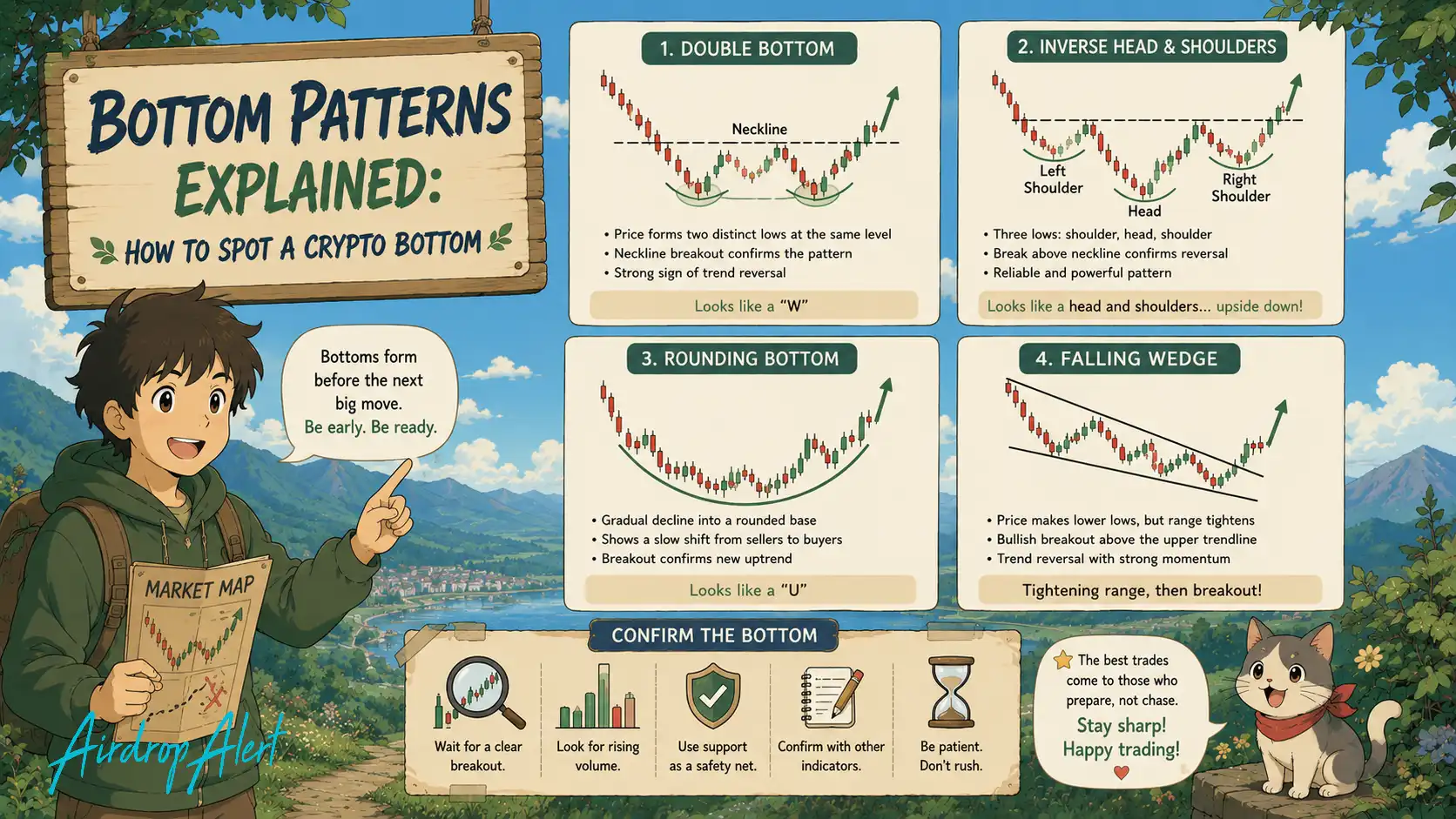 Trading Fundamentals Part 30: Bottom... - Airdrop Alert 9