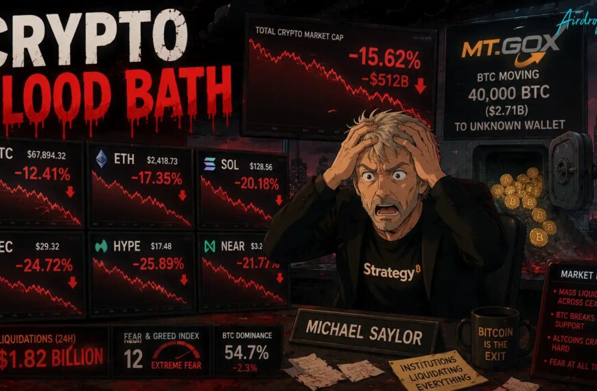 Crypto Bloodbath: A Trader’s Tough Week – Airdrop Alert