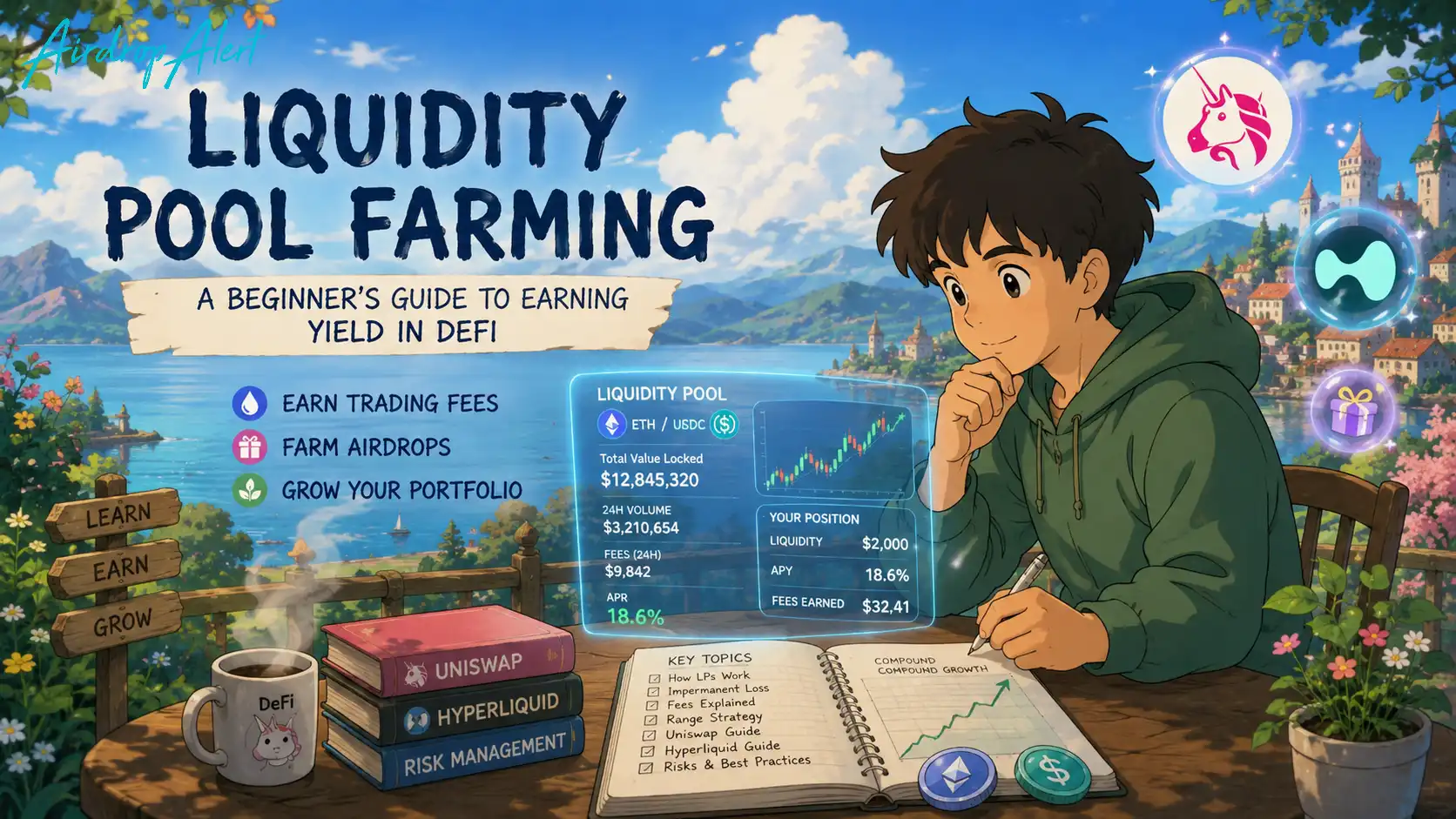 Liquidity Pool Farming: A Guide to... - Airdrop Alert 4