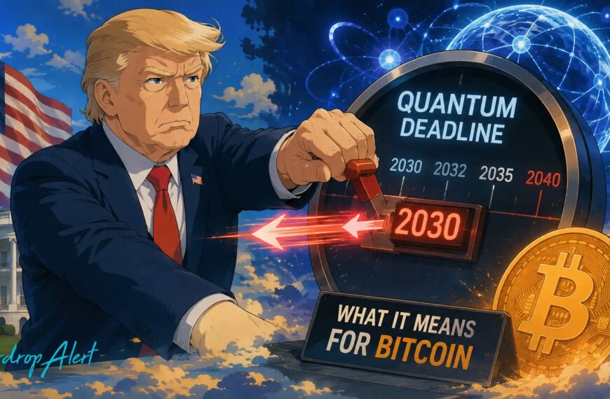 Trump Quantum Computing Bitcoin Strategy… – Airdrop Alert