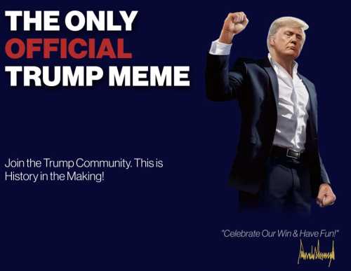 New TRUMP Meme Coin Could hit $100 Billion Market Cap By Inauguration Day, But is It For Real? | INFbusiness